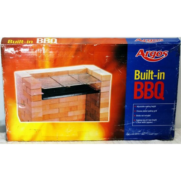 Argos Built In BBQ Grill Plates 345 / 4237D - Picture 3 of 12